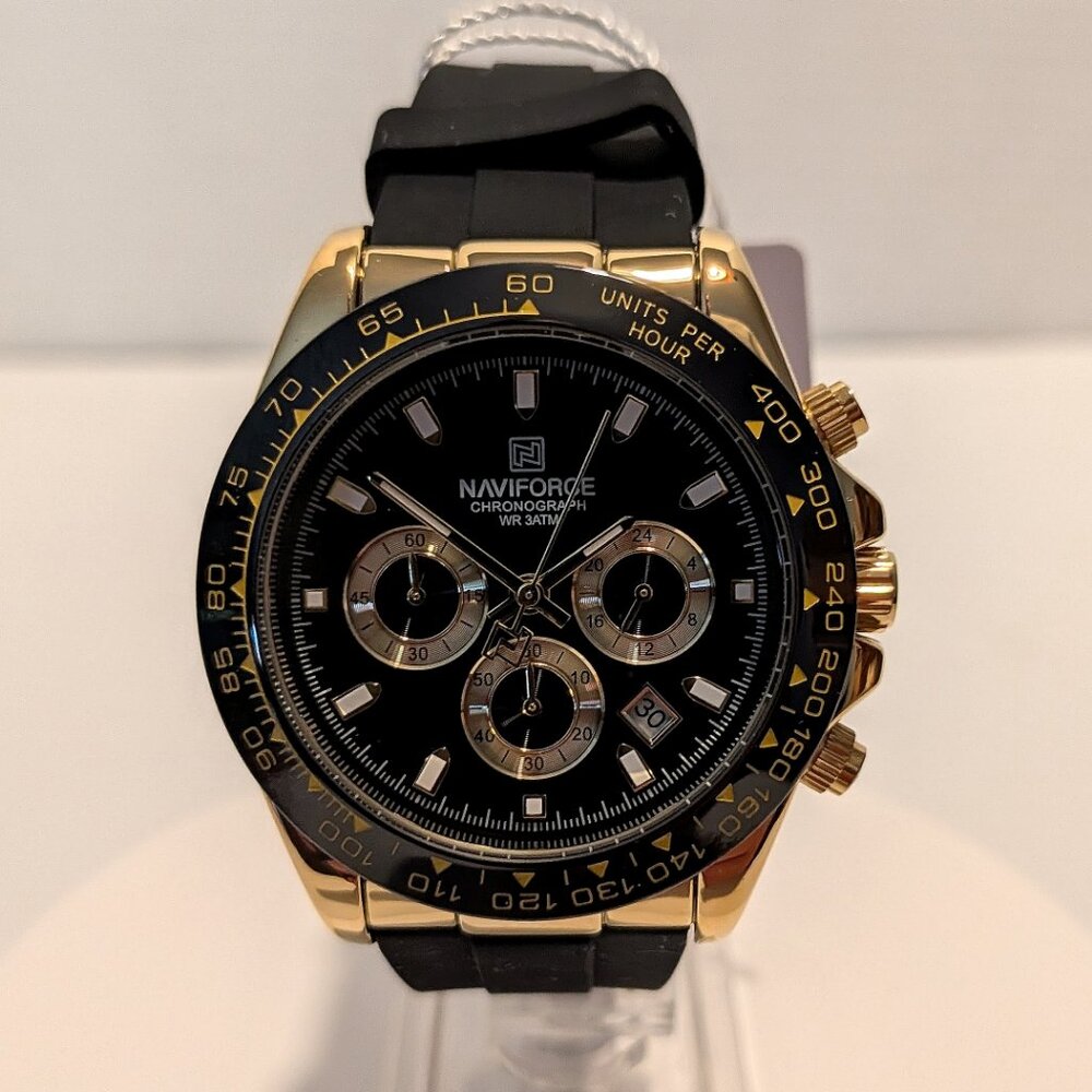 NAVIFORCE Luxury Multi-function Racing Chronograph